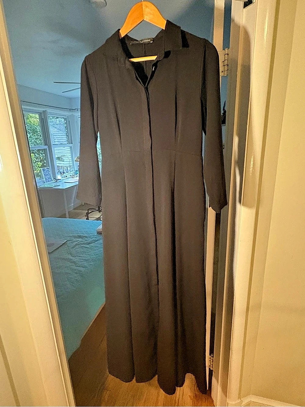 Sandro Ferrone Black Maxi Dress